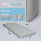 Peel and Stick Headboard for Full in Pack