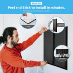 Peel and Stick Headboard for Full in Pack