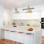 Pendant Ceiling Lights with Finish Kitchen Island Metal (2 Pack)