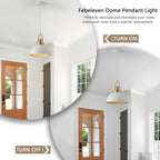 Pendant Ceiling Lights with Finish Kitchen Island Metal (2 Pack)