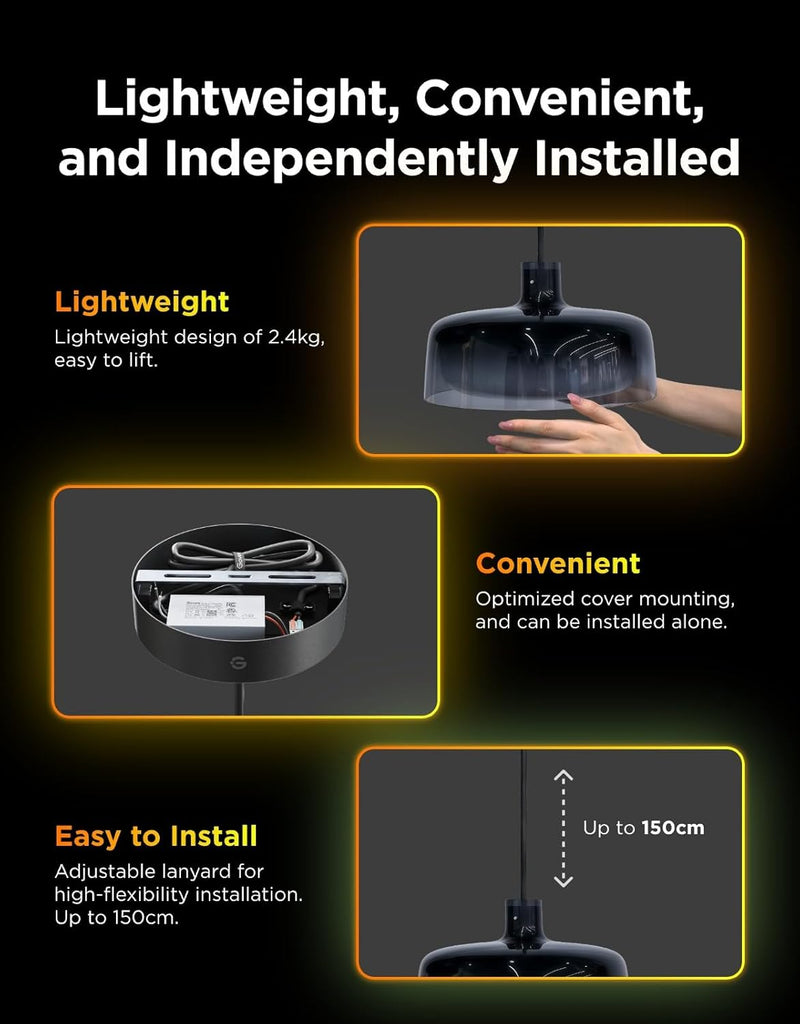 Pendant Light 3-Layer Lighting Rgbic Smart Individual Control