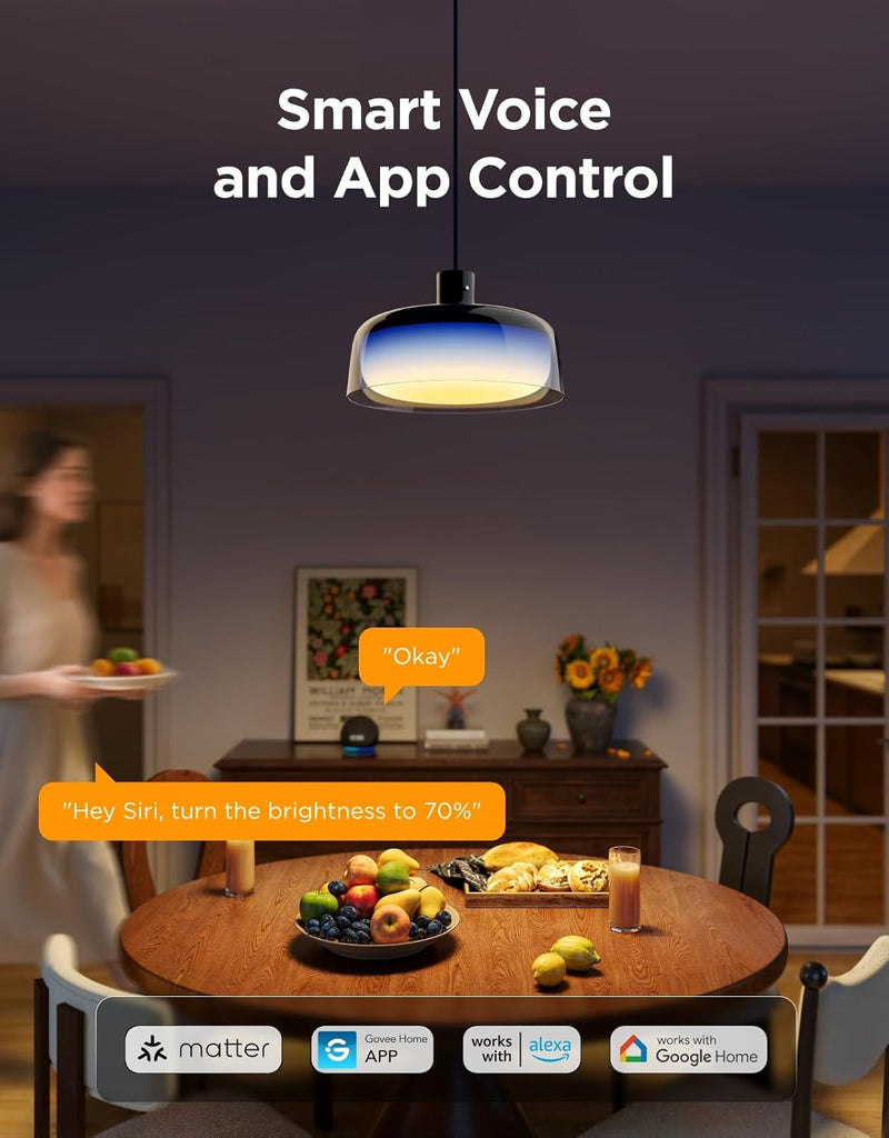 Pendant Light 3-Layer Lighting Rgbic Smart Individual Control