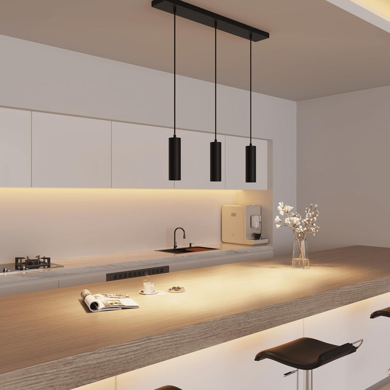 Pendant Light 3-Light Holder Aluminium Adjustable