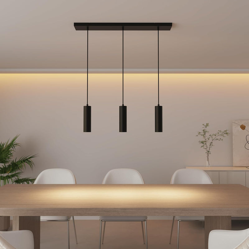 Pendant Light 3-Light Holder Aluminium Adjustable