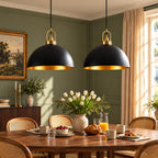 Pendant Light Fitting E27 Kitchen Island Lights ø40CM (2 Pack)