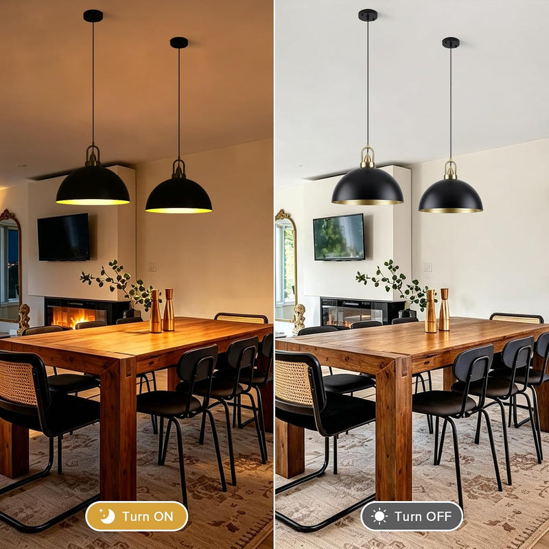 Pendant Light Fitting E27 Kitchen Island Lights ø40CM (2 Pack)
