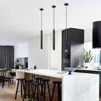 Pendant Light Fixtures Lights Kitchen Island Bubble Crystal (2Pack)