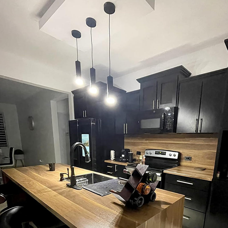 Pendant Light Fixtures Lights Kitchen Island Bubble Crystal (2Pack)