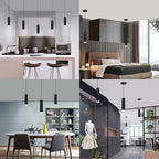 Pendant Light Fixtures Lights Kitchen Island Bubble Crystal (2Pack)
