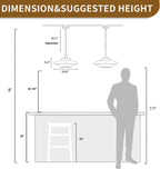 Pendant Light Living Room: Glass Lights Kitchen Island