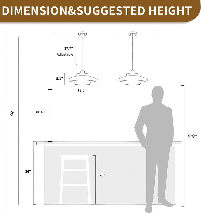 Pendant Light Living Room: Glass Lights Kitchen Island