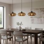 Pendant Light with 28CM Glass Lampshade Industrial Vintage