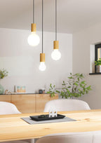 Pendant Lighting Pozueta 3 Bulbs Ceiling Light Fitting