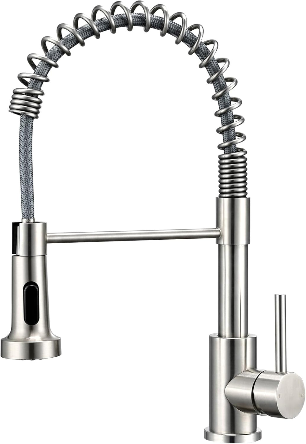 Peppermint Commercial Kitchen Tap with Pull Out Spray