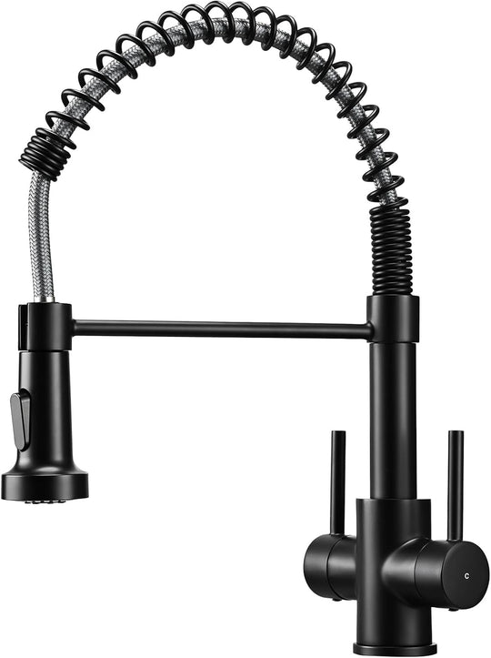 Peppermint Commercial Kitchen Tap with Pull Out Spray