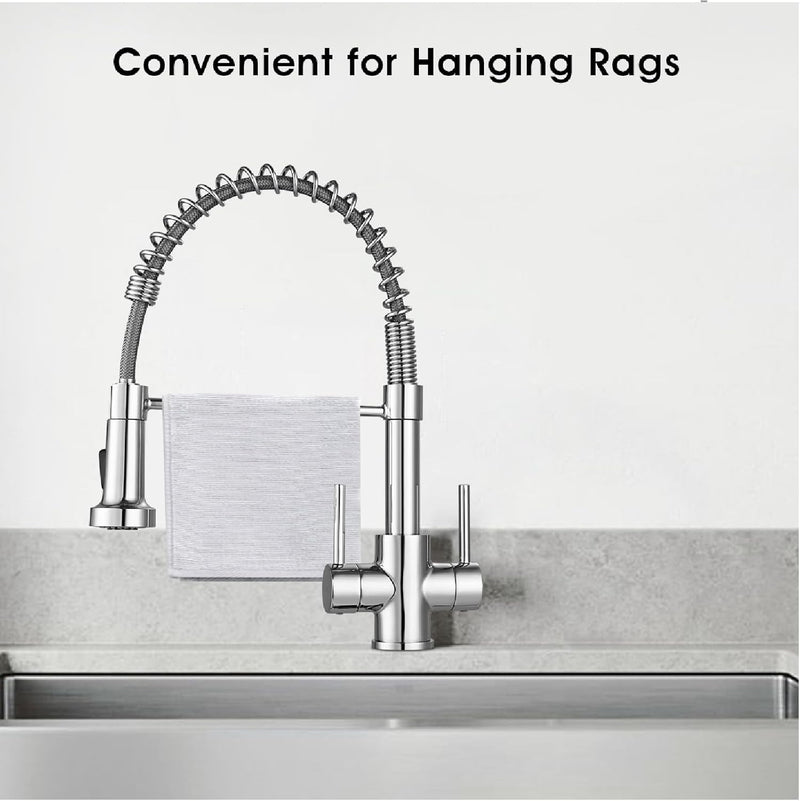 Kitchen Taps with Pull Out Spray Brushed Nickel