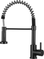 Peppermint Commercial Kitchen Tap with Pull Out Spray