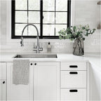 Peppermint Commercial Kitchen Tap with Pull Out Spray