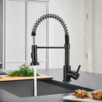 Peppermint Commercial Kitchen Tap with Pull Out Spray