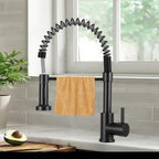 Peppermint Commercial Kitchen Tap with Pull Out Spray
