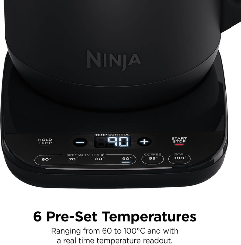 Perfect Temperature 1.7L Kettle Rapid Boil Matte