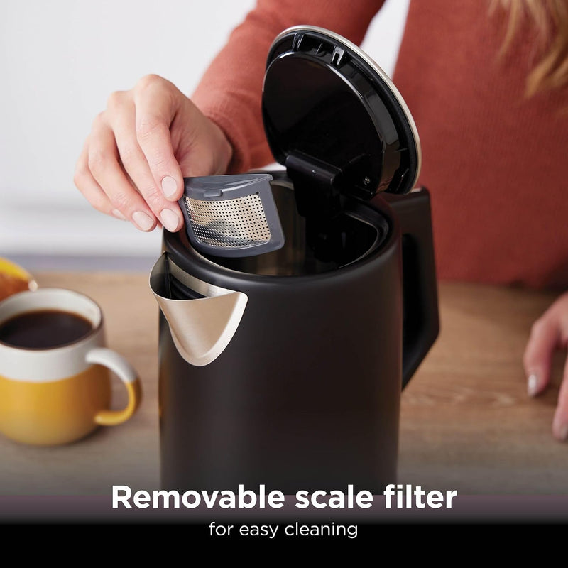 Perfect Temperature 1.7L Kettle Rapid Boil Matte