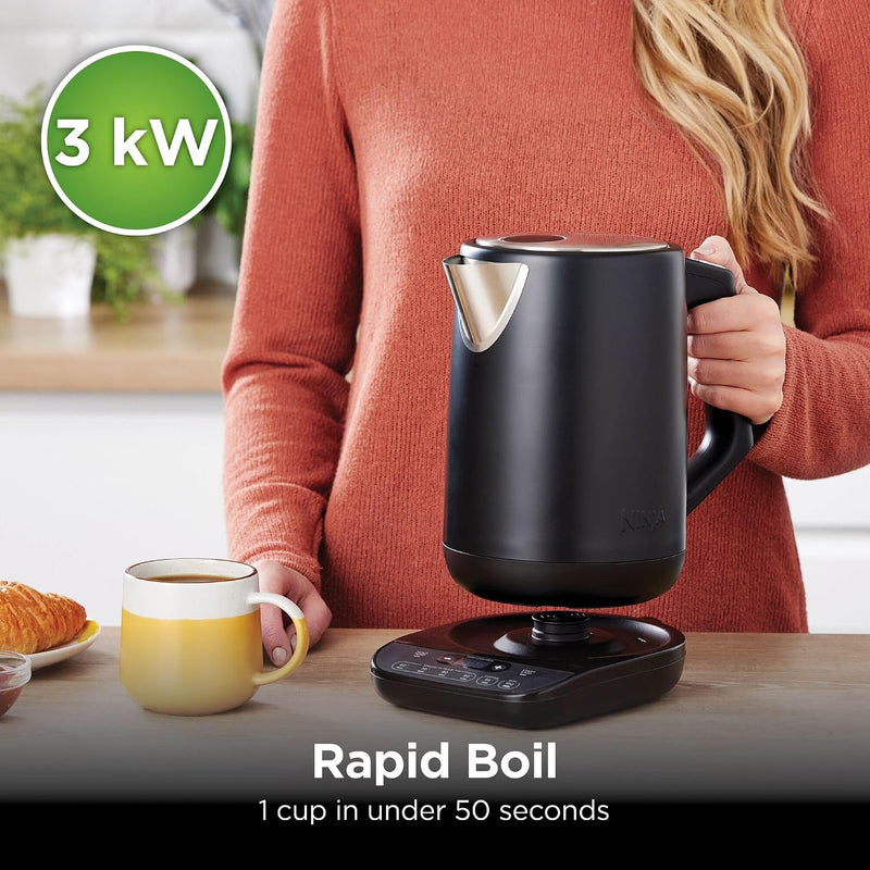 Perfect Temperature 1.7L Kettle Rapid Boil Matte