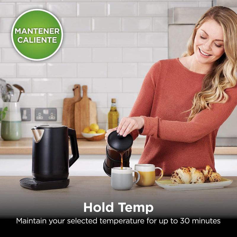 Perfect Temperature 1.7L Kettle Rapid Boil Matte