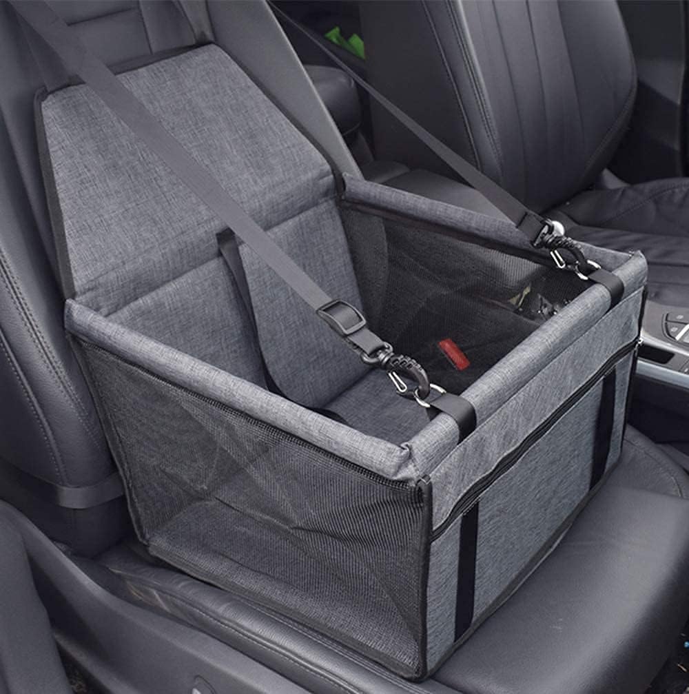 Pet Car Booster Seat Travel Carrier Cage Oxford