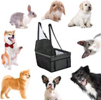 Pet Car Booster Seat Travel Carrier Cage Oxford