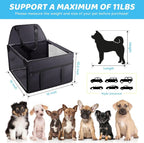 Pet Car Booster Seat Travel Carrier Cage Oxford
