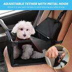 Pet Car Booster Seat Travel Carrier Cage Oxford