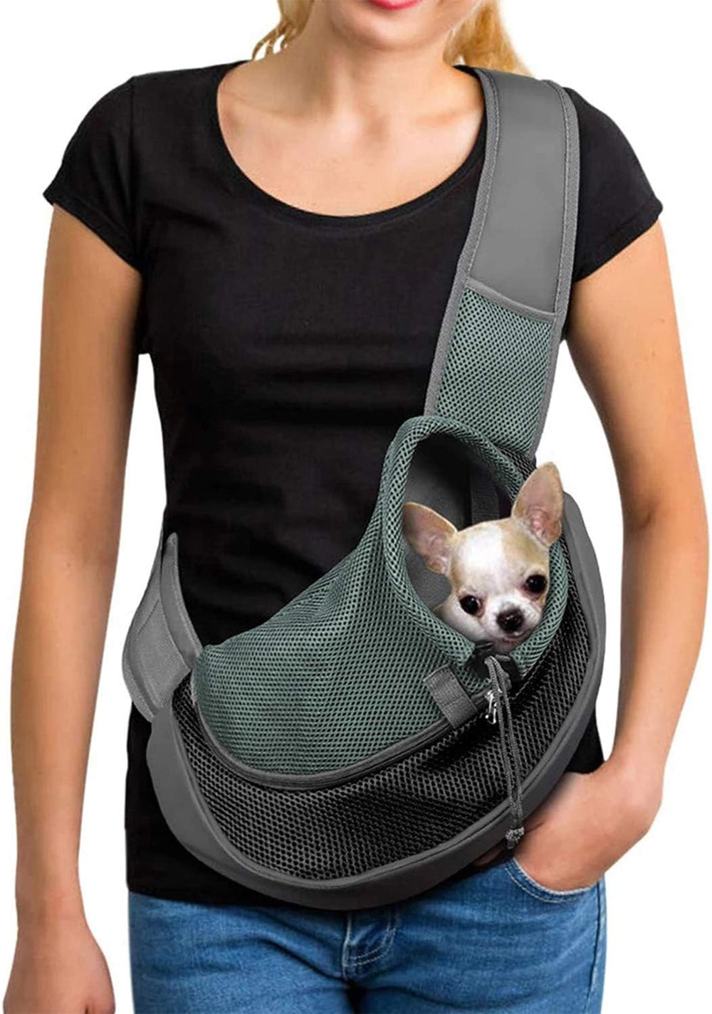 Pet Dog Cat Sling Carrier Bag Puppy Shoulder