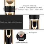 Pet Dog Grooming Clippers Rechargeable Low Noise Cordless