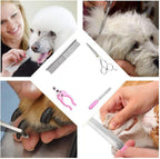 Pet Dog Grooming Clippers Rechargeable Low Noise Cordless