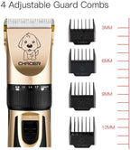 Pet Dog Grooming Clippers Rechargeable Low Noise Cordless