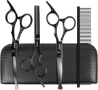 Pet Grooming Scissors Set 4 Pieces Stainless Steel