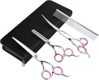Pet Grooming Scissors Set 4 Pieces Stainless Steel