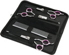 Pet Grooming Scissors Set 4 Pieces Stainless Steel