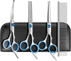 Pet Grooming Scissors Set 4 Pieces Stainless Steel