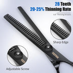 Pet Grooming Scissors Set 4 Pieces Stainless Steel