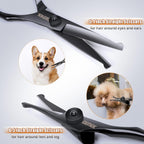 Pet Grooming Scissors Set 4 Pieces Stainless Steel