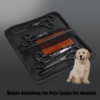 Pet Grooming Scissors Set 4 Pieces Stainless Steel