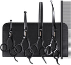 Pet Grooming Scissors Set 4 Pieces Stainless Steel