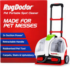 Pet Portable Spot Carpet Cleaner Rubberised Bristles