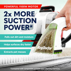 Pet Portable Spot Carpet Cleaner Rubberised Bristles