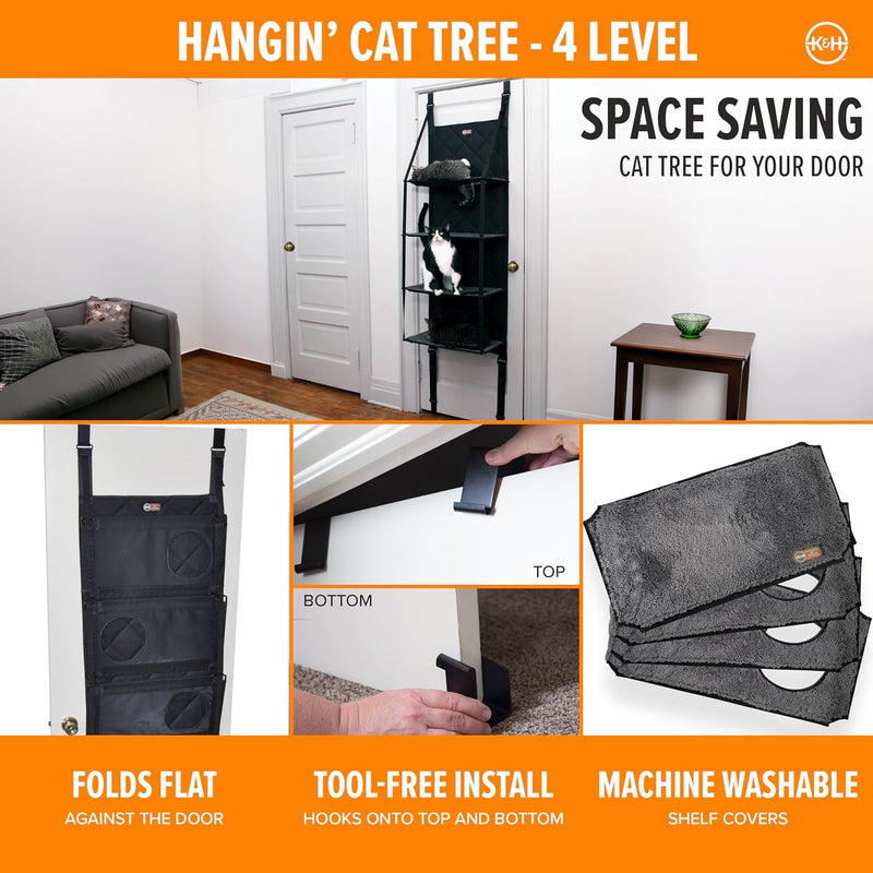 Pet Products Hangin’ Cat Tree 4 Story 12