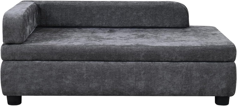 Pet Sofa with Hidden Storage for Puppy