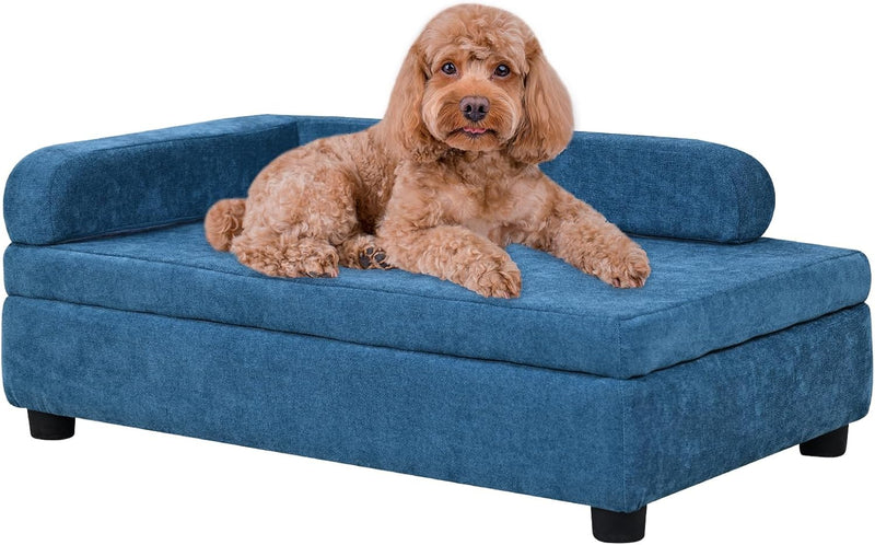 Pet Sofa with Hidden Storage for Puppy