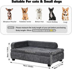 Pet Sofa with Hidden Storage for Puppy
